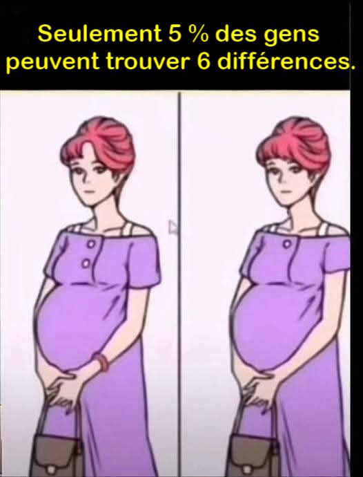 Trouvez 6 différences