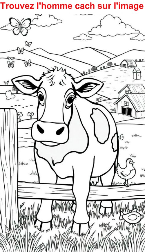 Trouvez l’homme caché sur l’image.