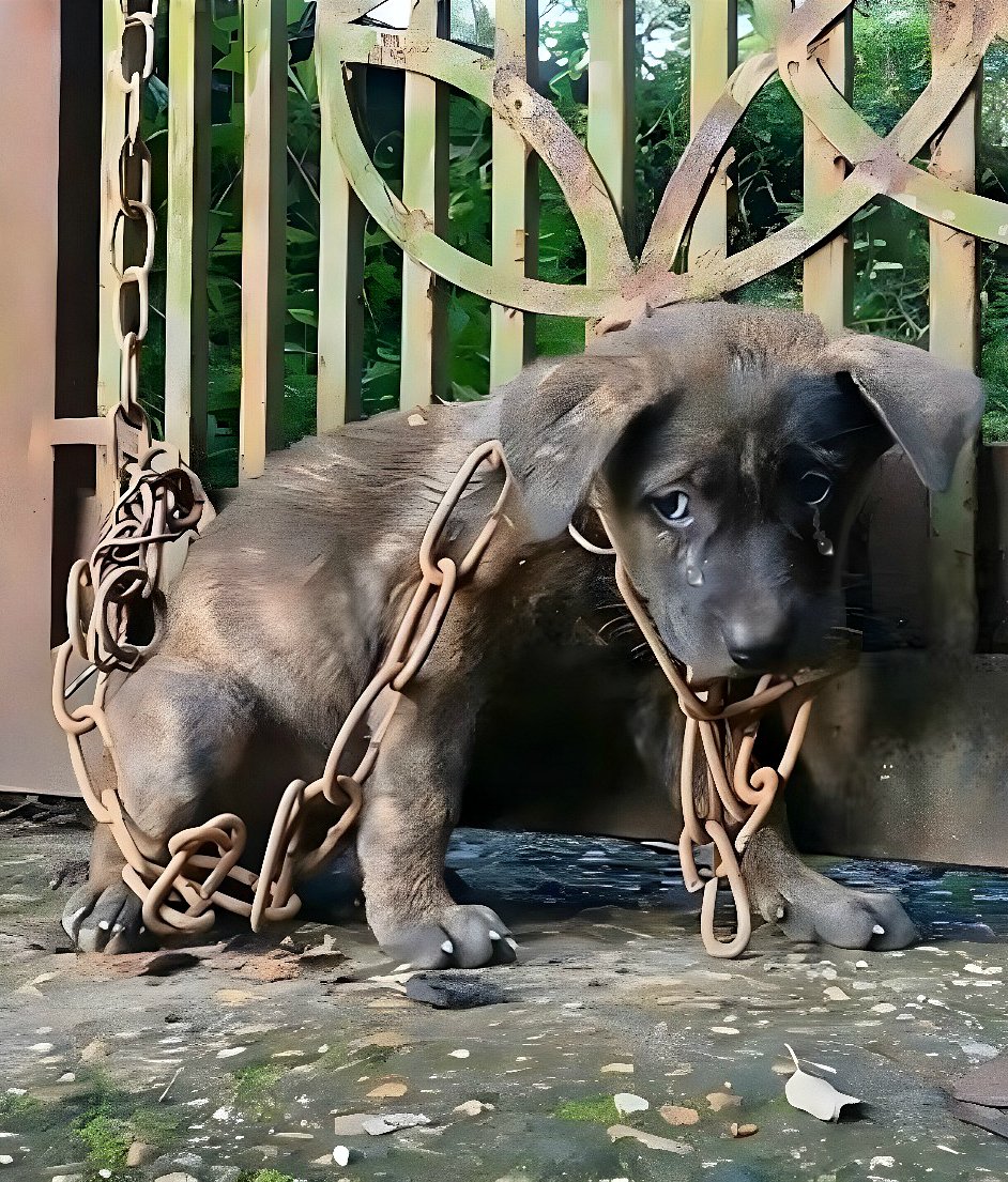 Un appel silencieux à la porte : comment le sauvetage d’un chiot a restauré la foi en l’humanité