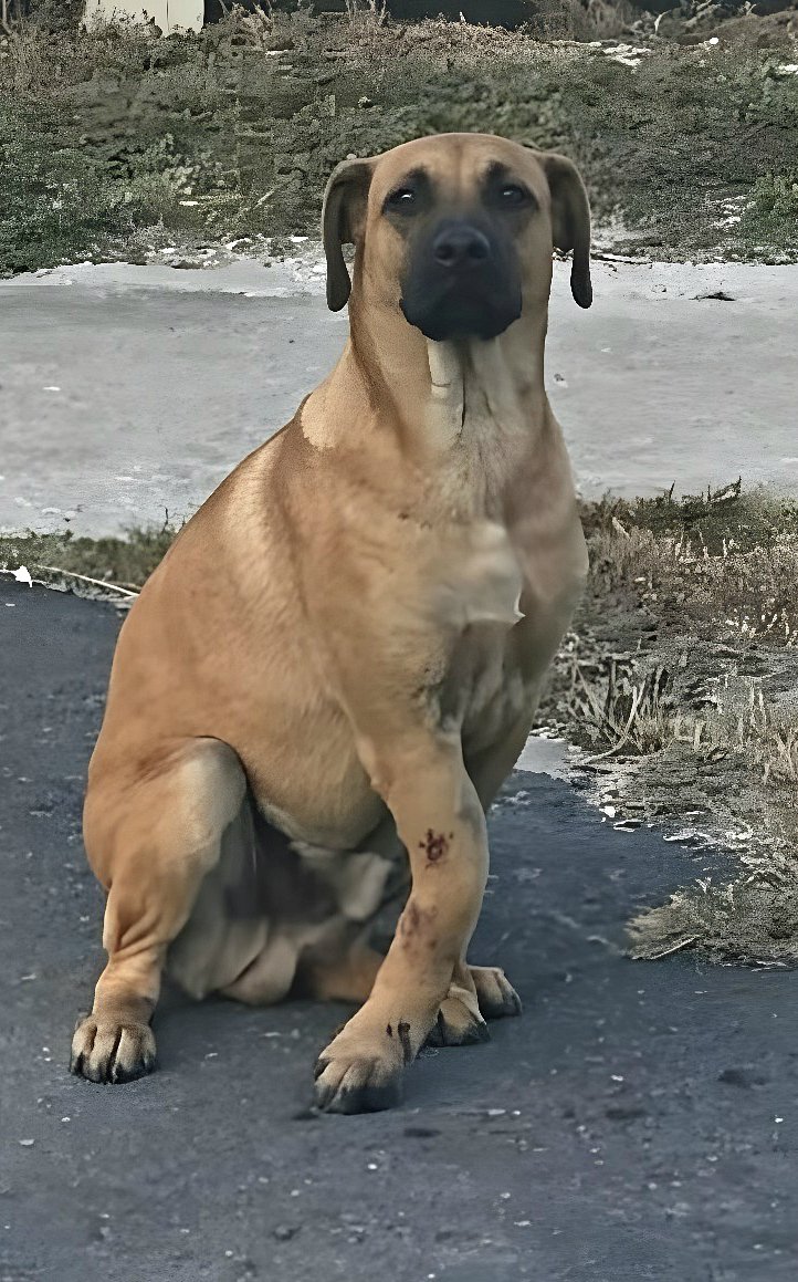 Le chien qui a refusé d’abandonner — D’une rue solitaire à un foyer aimant
